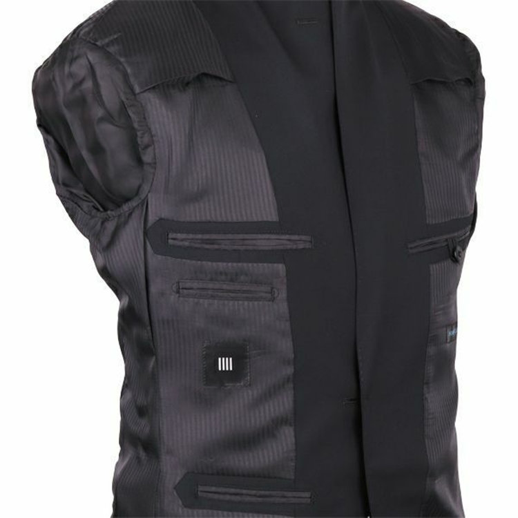 スーツセレクト 【WEB限定/OUTLET】【SLIM TAPERED_2】【年間】スペアパンツ付き/2釦シングルスーツ 0タック/ブラック×ソリッド/THE RECRUIT STYLE/SHOWER CLEAN ブラック系(黒)