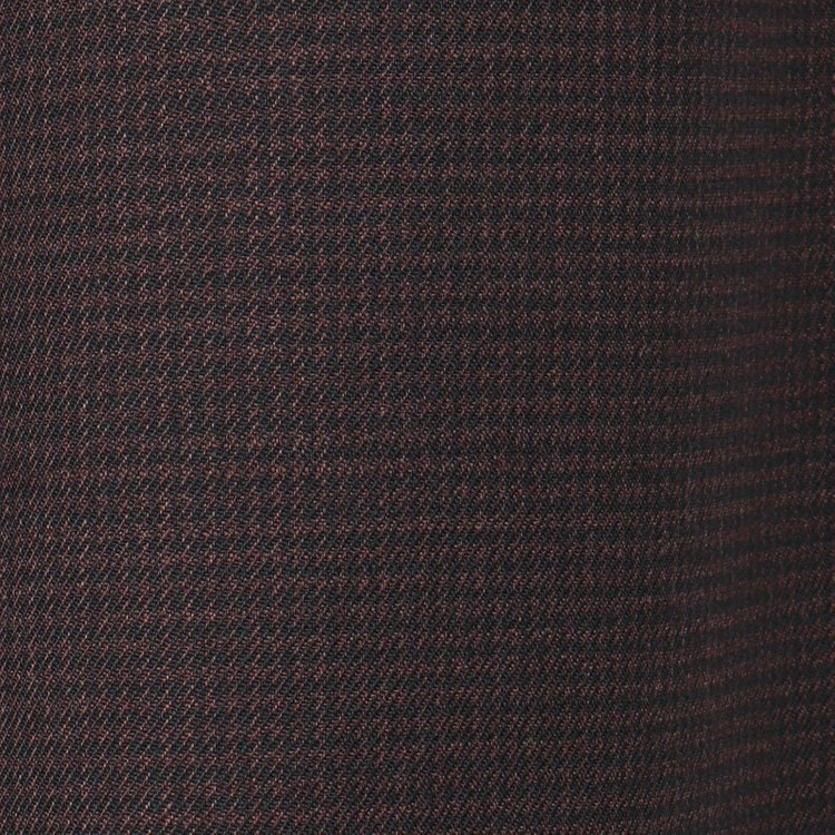 スーツセレクト 【発送在庫あり】【CLASSICO TAPERED】【秋冬】コーディネートパンツ付き/2釦シングルスーツ 1タック/ブラウン＆ブラック×ハウンドトゥース+ダークグレーパンツ/シャーリング仕様/NEW ZEALAND WOOL MIX ブラウン系(茶)