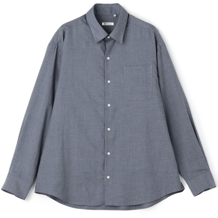 スーツセレクト 【RBC/長袖】シャツ/ネイビー 紺中間