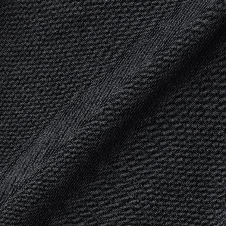 ブラックライン 【SLIM TAPERED】【春夏】0タックテーパードパンツ/グレー×スラブ/ウエストムーブ/4S SUSTAINABILITY&ECOLOGY FABRIC「ウォッシャブル」「ストレッチ」/※裾直し必要 紺濃色