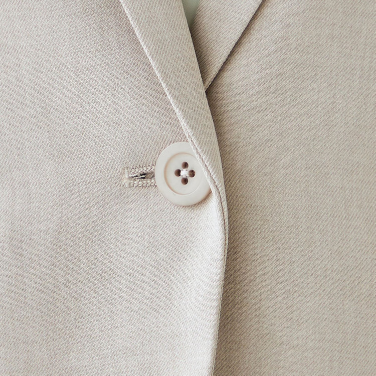 シルバーライン 【SL】【年間】1釦ジャケット/ベージュ/ウォッシャブル 茶淡色