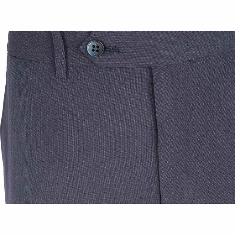 スーツセレクト 【WEB限定/OUTLET】【SLIM TAPERED】【春夏】0タックテーパードパンツ/ネイビー/ウエストシャーリング/ウォッシャブル/4S ネイビー系(紺)