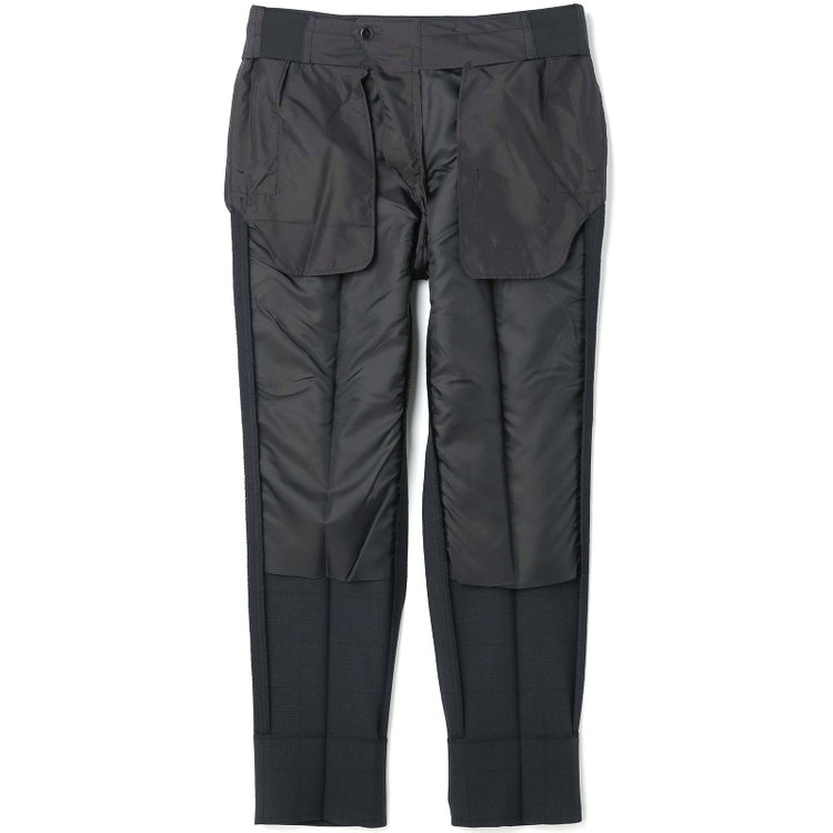 シルバーライン 【CLASSICO TAPERED】【秋冬】コーディネートパンツ付き/2釦シングルスーツ 1タック/ネイビー×グレンチェック+グレーソリッドパンツ/ウエストムーブ/4S SUSTAINABILITY&ECOLOGY FABRIC/※パンツ裾上げ済仕様 紺濃色