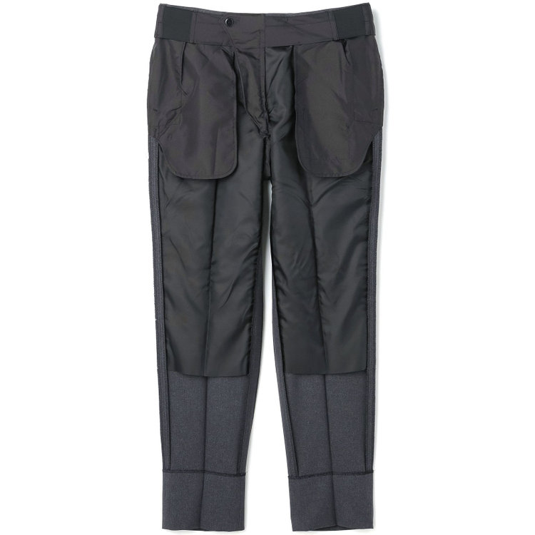 シルバーライン 【CLASSICO TAPERED】【秋冬】コーディネートパンツ付き/2釦シングルスーツ 1タック/ネイビー×グレンチェック+グレーソリッドパンツ/ウエストムーブ/4S SUSTAINABILITY&ECOLOGY FABRIC/※パンツ裾上げ済仕様 紺濃色