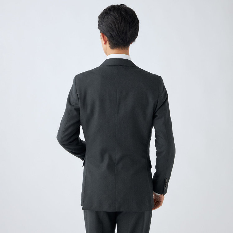 シルバーライン 【発送在庫あり】【CLASSICO TAPERED】【秋冬】2釦シングルスーツ 1タック/グリーン/Ermenegildo Zegna LOOP woven in italy/※裾上げ必要 緑濃色