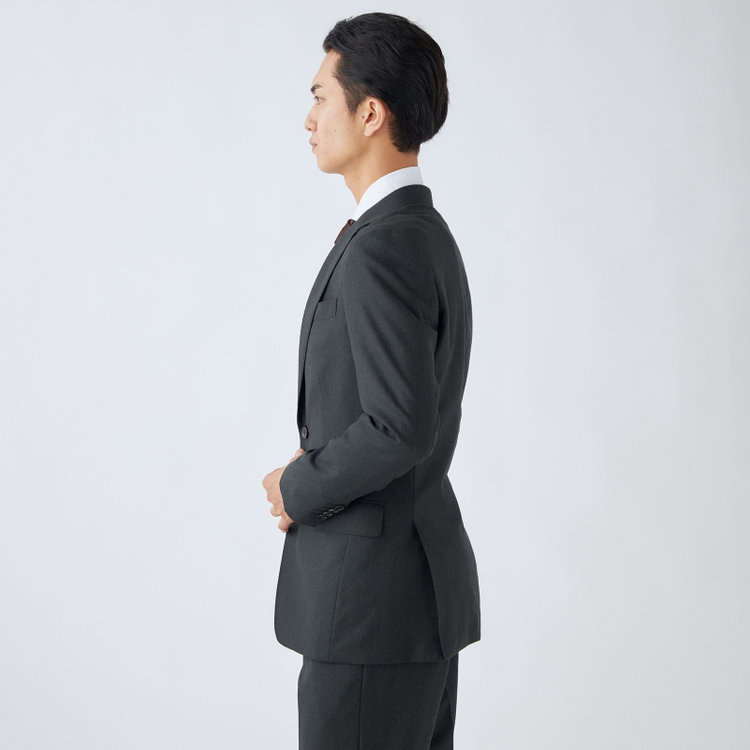 シルバーライン 【発送在庫あり】【CLASSICO TAPERED】【秋冬】2釦シングルスーツ 1タック/グリーン/Ermenegildo Zegna LOOP woven in italy/※裾上げ必要 緑濃色