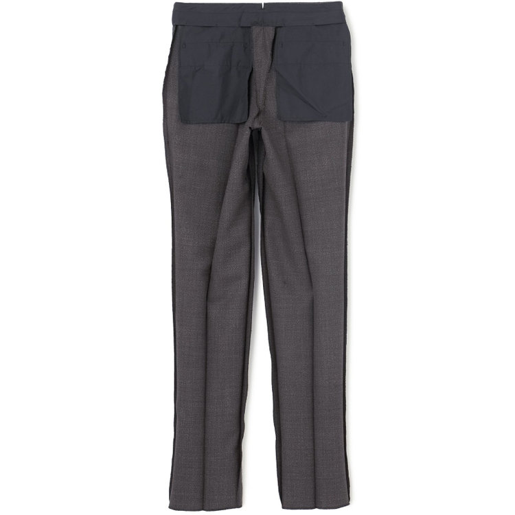 シルバーライン 【CLASSICO TAPERED】【春夏】3釦段返りシングルスーツ 2タック/ブラウン/パッチポケット/ウエストムーブ仕様/MARZOTTO/※パンツ裾直し必要 茶濃色