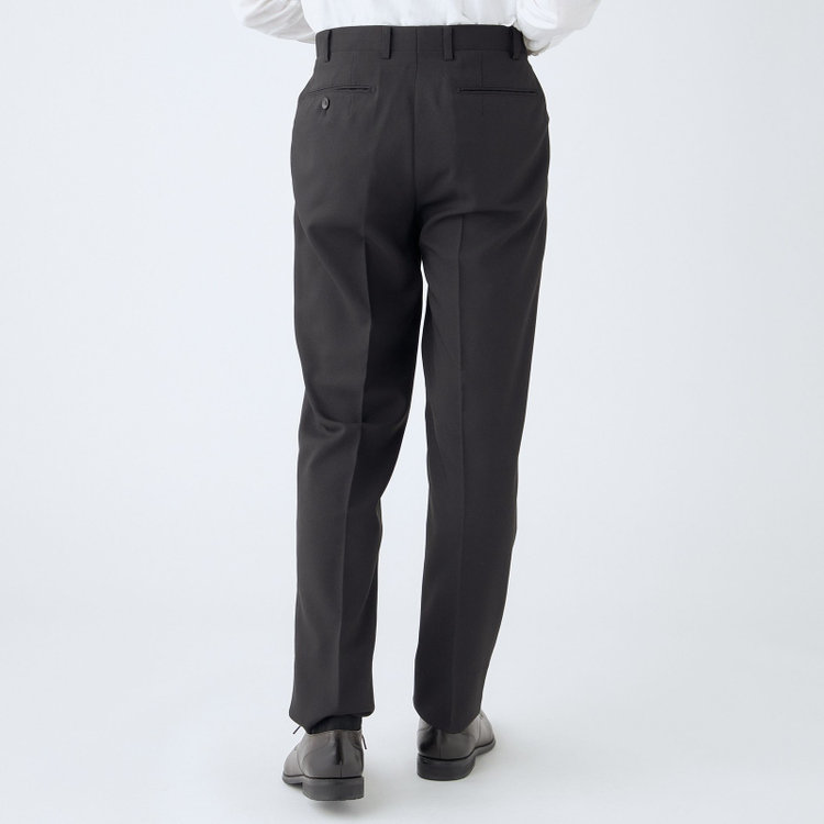 シルバーライン 【CLASSICO TAPERED】【秋冬】コーディネートパンツ付き/2釦シングルスーツ 1タック/ブラウン×グレンチェック+ブラックソリッドパンツ/ウエストムーブ/4S SUSTAINABILITY&ECOLOGY FABRIC/※パンツ裾上げ済仕様 茶濃色