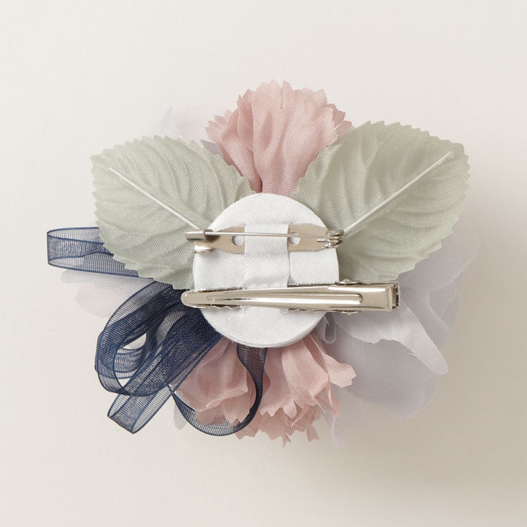 スーツセレクト コサージュ/ベージュ ベージュ系(薄茶)