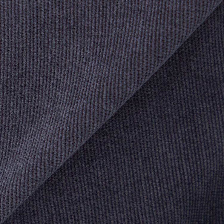 シルバーライン 【CLASSICO TAPERED】【秋冬】ポリエステル1タックテーパードパンツ/グレー×コーデュロイ/シャーリング仕様/4S SUSTAINABLE/※裾上げ必要 グレー濃色