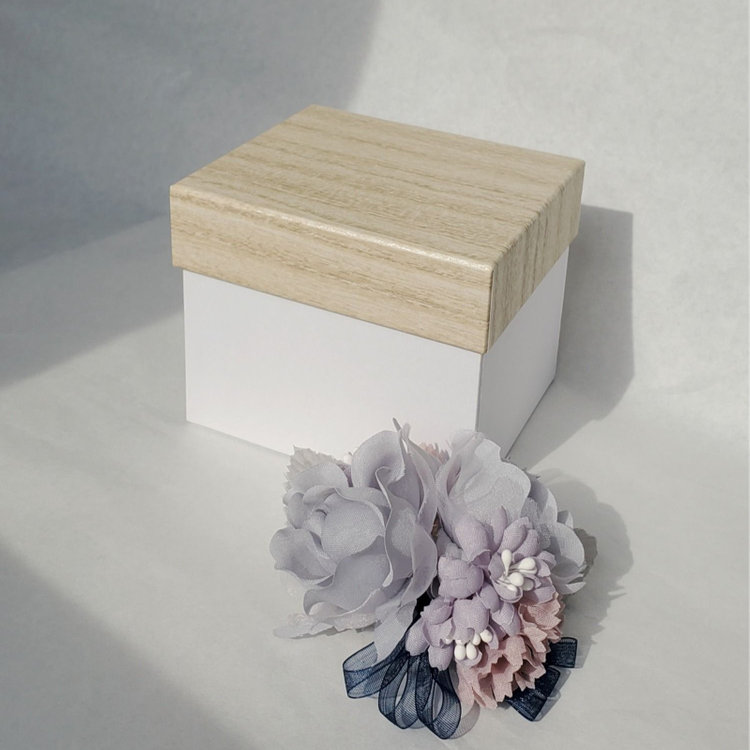 スーツセレクト コサージュ/グレー グレー系(灰)