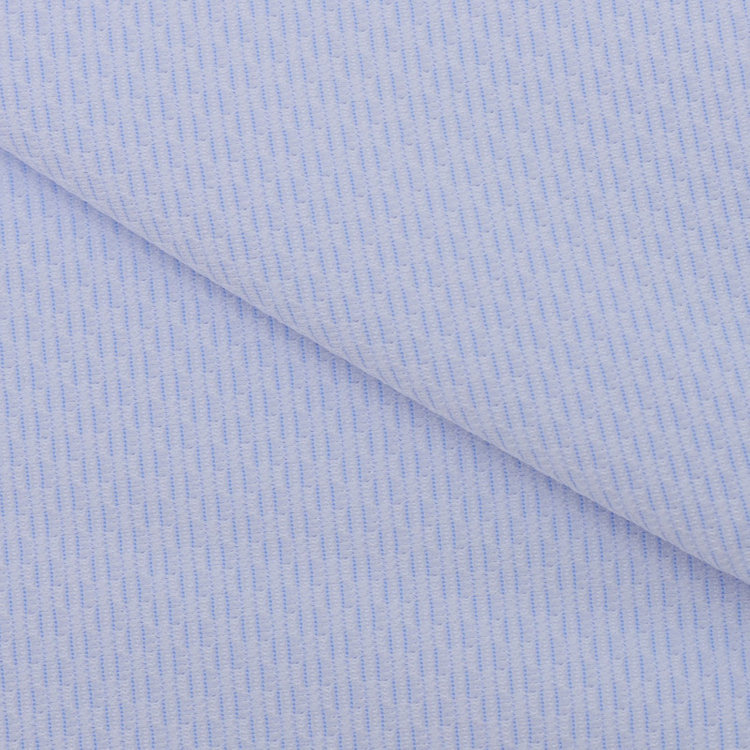 ブラックライン 【発送在庫あり】【BLACK LINE】ボタンダウンワイシャツ/ブルー×ドビー/「4S」スーパーノンアイロン・ストレッチ 青濃色