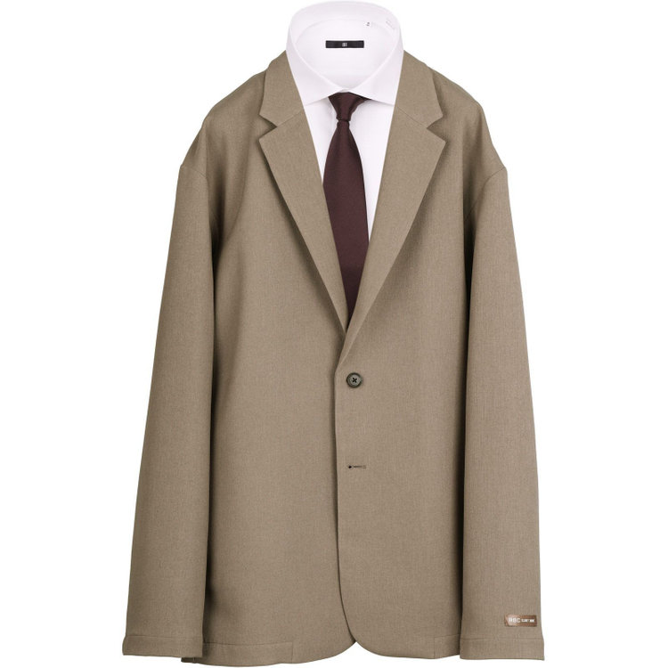 スーツセレクト 【発送在庫あり】【RBC】【秋冬】2釦オーバーサイズジャケット/サンドブラウン ブラウン系(茶)