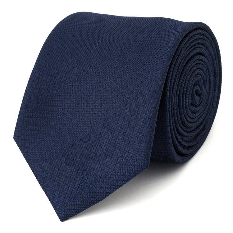 ブラックライン 【BLACK LINE】ポリエステルシャドーストライプネクタイ 7.5cm幅/ネイビー/ウォッシャブル その他