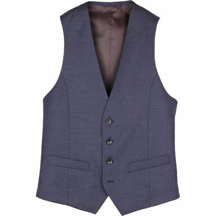 スーツセレクト 【WEB限定/OUTLET】【CLASSICO TAPERED】【年間】2釦シングルスリーピーススーツ 2タック/ネイビー×/サイドAJ ネイビー系(紺)