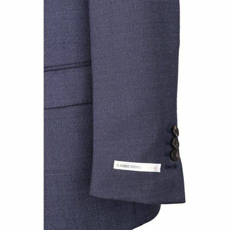 スーツセレクト 【WEB限定/OUTLET】【CLASSICO TAPERED】【年間】2釦シングルスリーピーススーツ 2タック/ネイビー×/サイドAJ ネイビー系(紺)