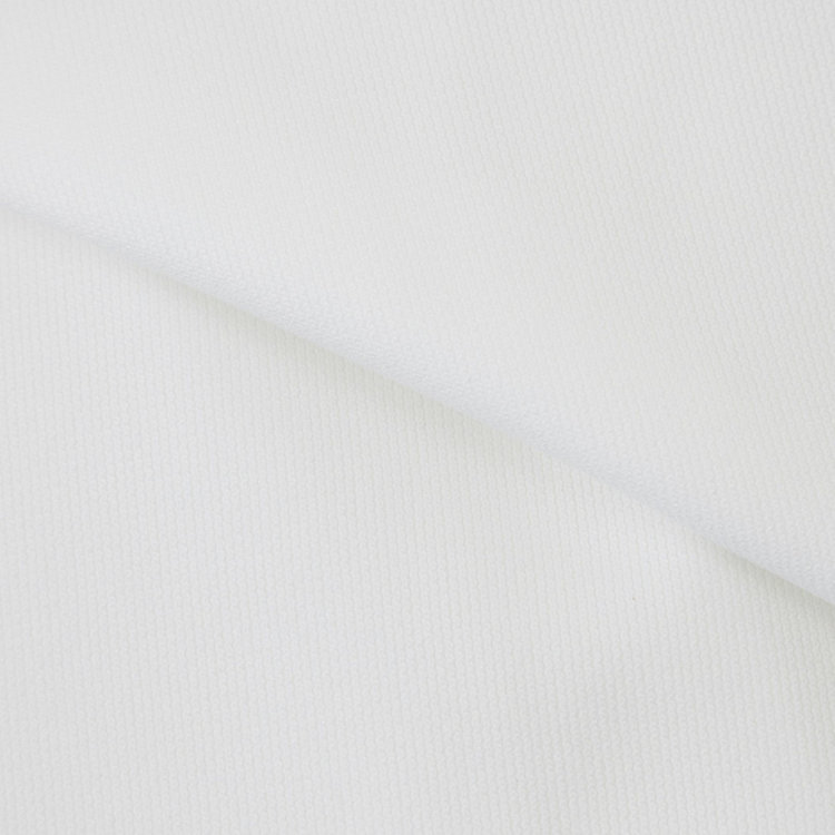 ブラックライン 【発送在庫あり】【WEB限定】【BLACK LINE】ホリゾンタルワイドワイシャツ/ホワイト×ドビー/釦・釦付糸：ネイビー/「4S」スーパーノンアイロン・ストレッチ 白