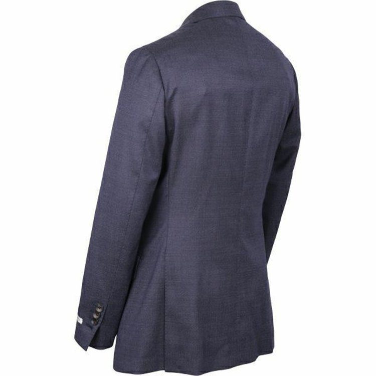 スーツセレクト 【WEB限定/OUTLET】【CLASSICO TAPERED】【年間】2釦シングルスリーピーススーツ 2タック/ネイビー×/サイドAJ ネイビー系(紺)