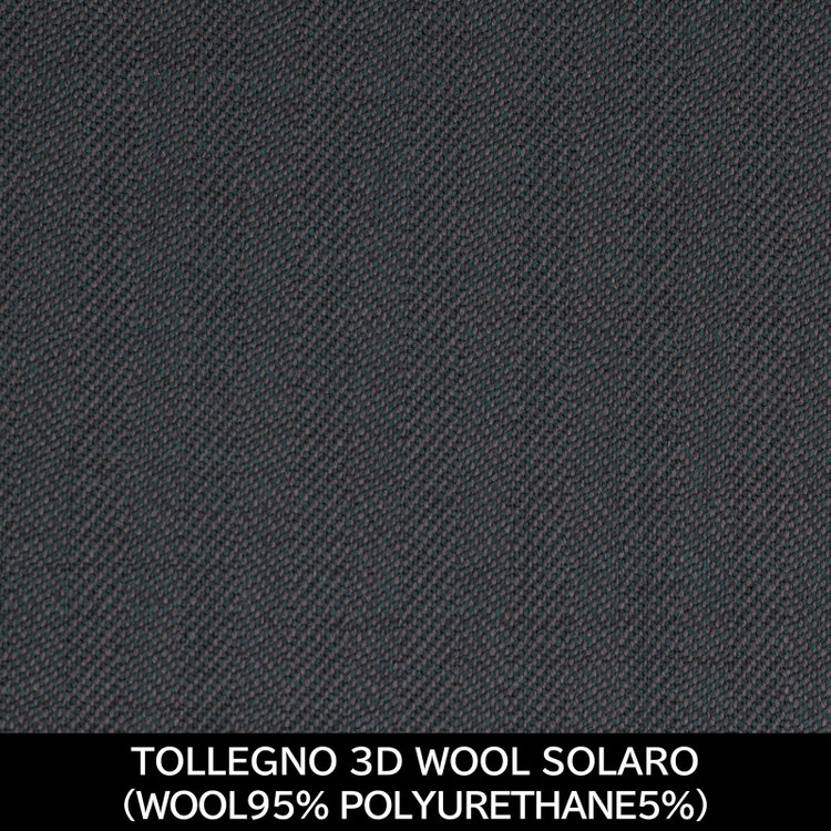 スーツセレクト 【国内縫製】【MEN'S】【パターンオーダー】【KSW】【春夏】スーツ/グリーン/TOLLEGNO 3D WOOL SOLARO (WOOL95% POLYURETHANE5%) 緑濃色