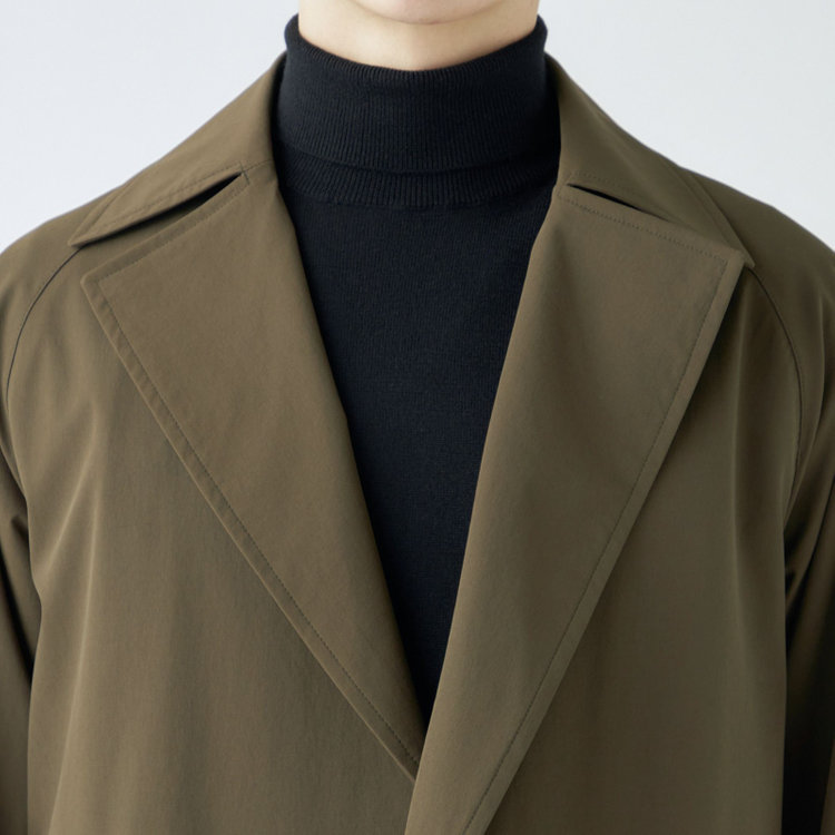 ブラックライン 【SL】2WAYストレッチタイロッケンコート/オリーブブランチ/WATERPROOF/パッカブル仕様 グリーン系(緑)