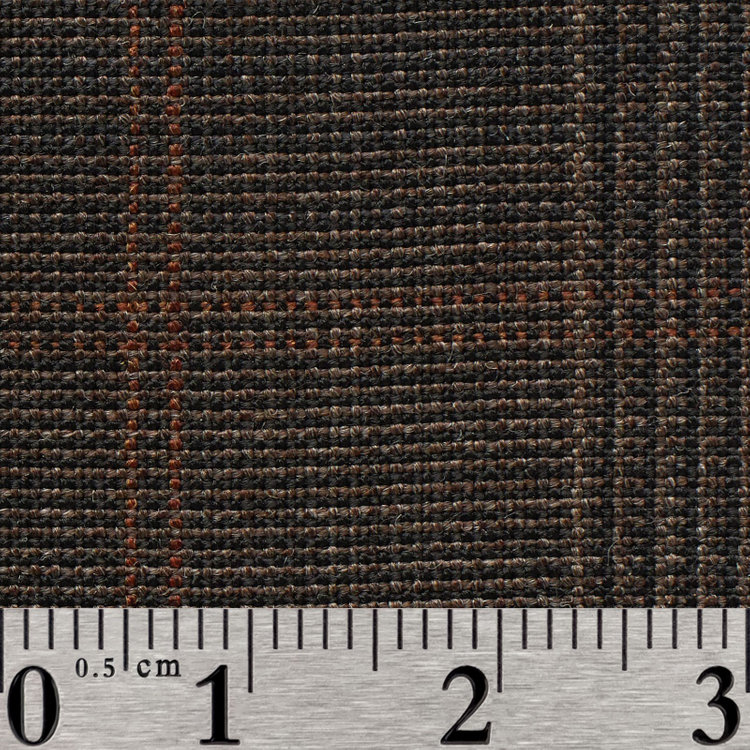 スーツセレクト 【国内縫製】【MEN'S】【パターンオーダー】【SKINNY】【春夏】スーツ/ブラウン×チェック/COMFORT STRETCH (WOOL50%/POLYESTER50%) 茶中間