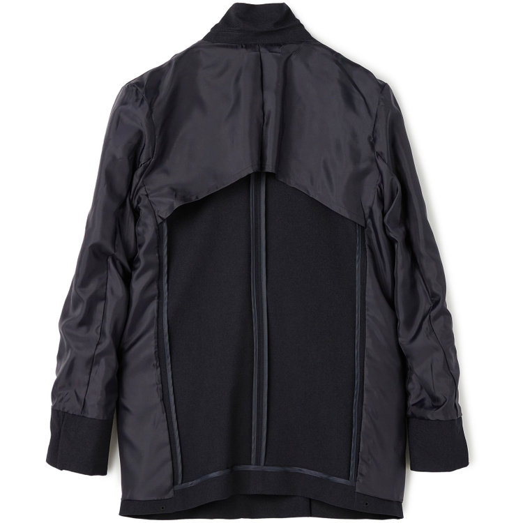 シルバーライン 【SL】【秋冬】4釦1掛けダブルジャケット/ネイビー/2WAYストレッチ/ウォッシャブル 紺中間