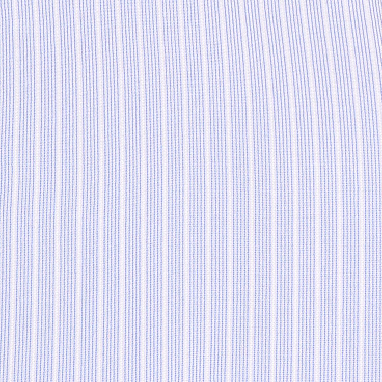 ブラックライン 【BL】ホリゾンタルワイドワイシャツ/ブルー×ホワイトストライプ/「4S」スーパーノンアイロン・ストレッチ 青濃色