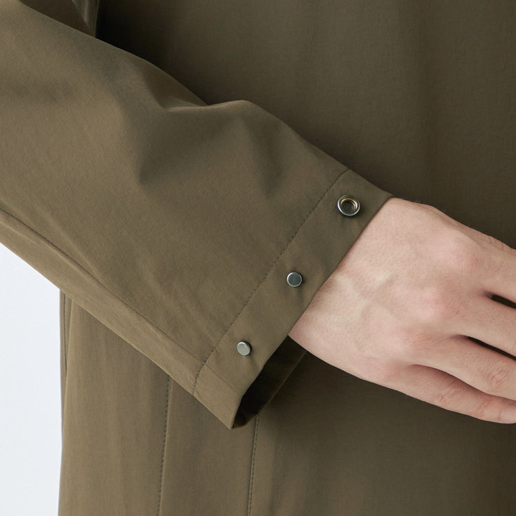 ブラックライン 【SL】2WAYストレッチタイロッケンコート/オリーブブランチ/WATERPROOF/パッカブル仕様 グリーン系(緑)