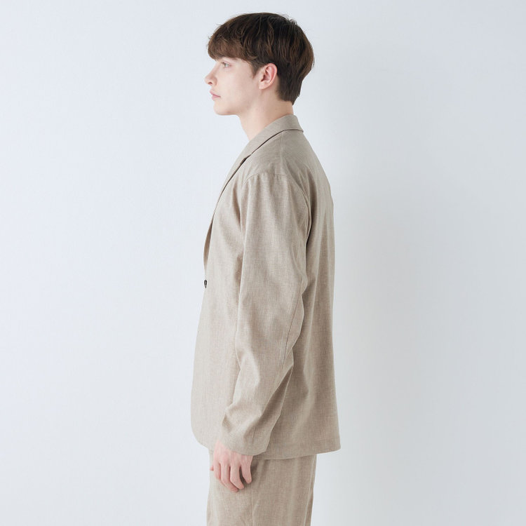シルバーライン 【RBC】【春夏】2釦オーバーサイズジャケット/ベージュ 茶淡色