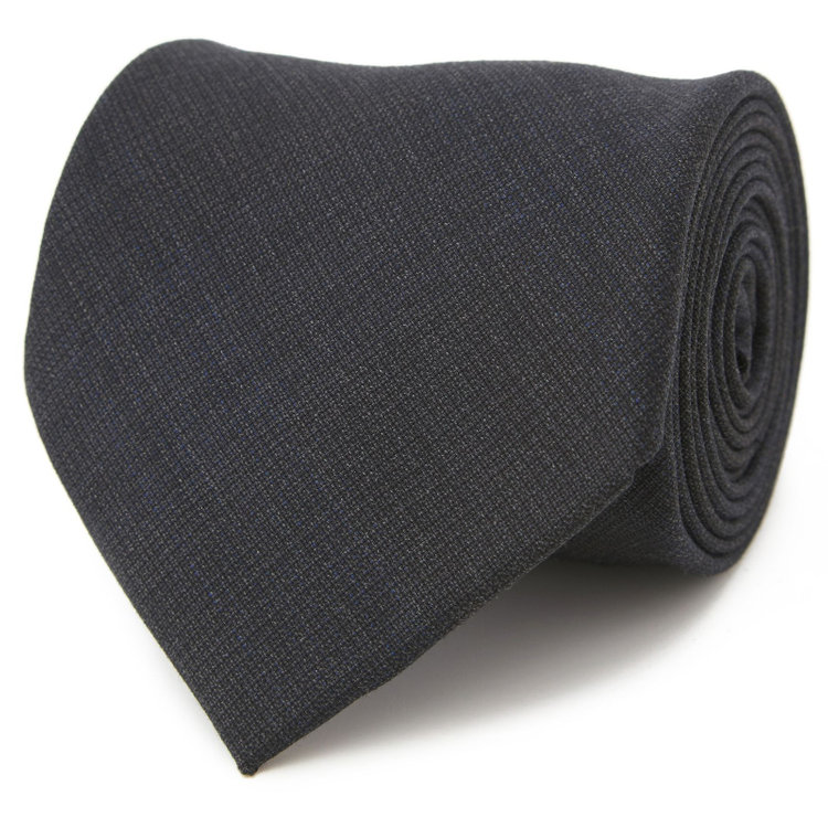 シルバーライン 【SL】ウールチェックネクタイ 8.5cm幅/グレー/Ermenegildo Zegna TRAVELLER woven in italy その他