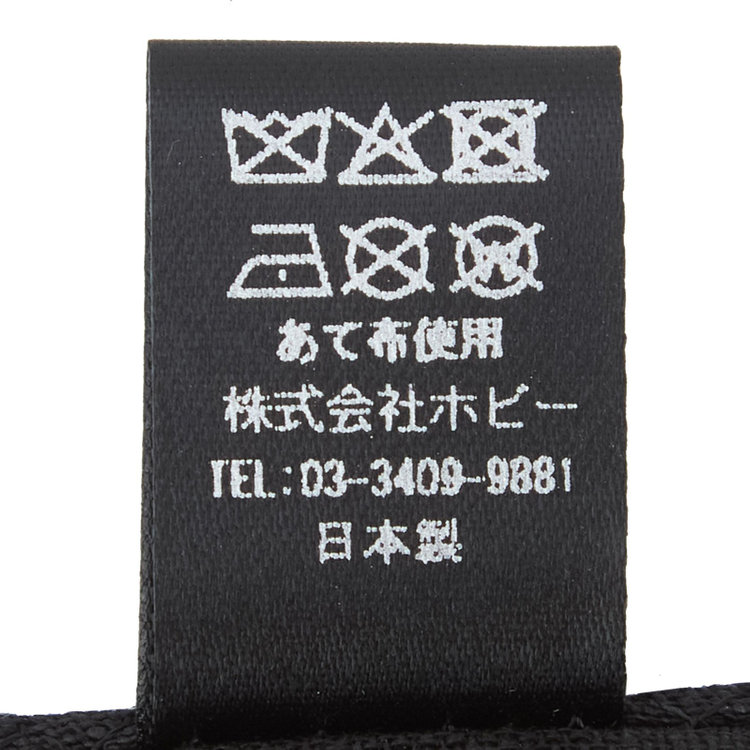 シルバーライン リネンポケットチーフ/ブラック 黒