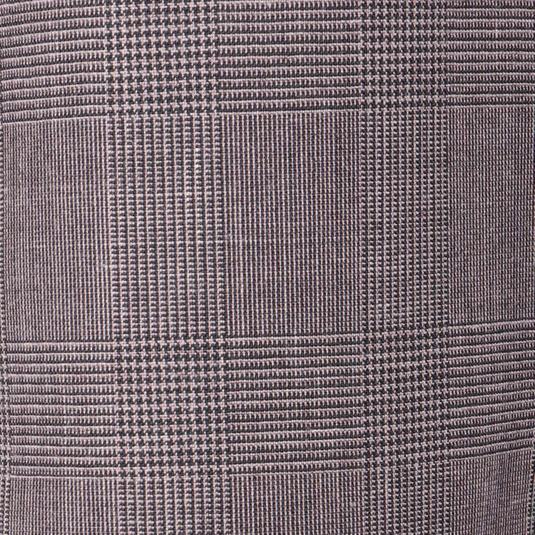 スーツセレクト 【WEB限定/OUTLET】【CLASSICO TAPERED】【春夏】3釦段返りシングルスーツ 2タック/ブラウン×プレイド/パッチポケット＆サイドAJ/NEW ZEALAND WOOL MIX ブラウン系(茶)