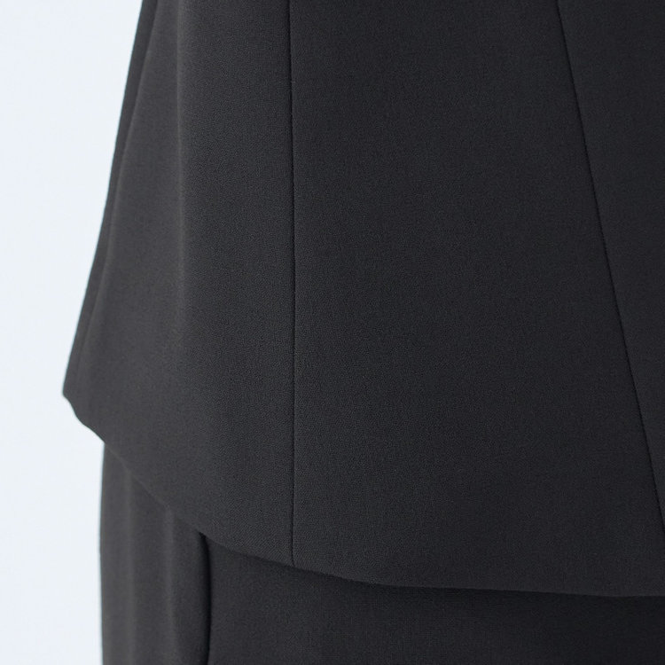 ブラックライン 【就活.】【年間】【BL】2釦ジャケット/ブラック/ウォッシャブル＆ストレッチ ブラック系(黒)