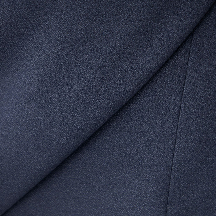 スーツセレクト 【発送在庫あり】【CLASSICO TAPERED】【秋冬】2釦シングルスリーピーススーツ 1タック/ネイビー/ウエストムーブ/4S SUSTAINABILITY&ECOLOGY FABRIC/※パンツ裾上げ済仕様 紺中間