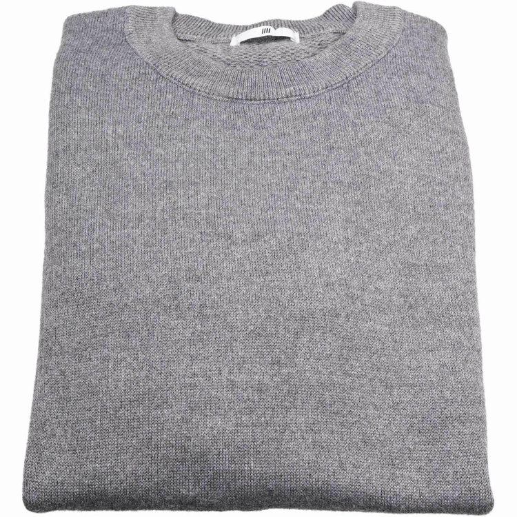ブラックライン 【WEB限定/OUTLET】【SL】【秋冬】クルーネックニットセーター/グレー グレー系(灰)