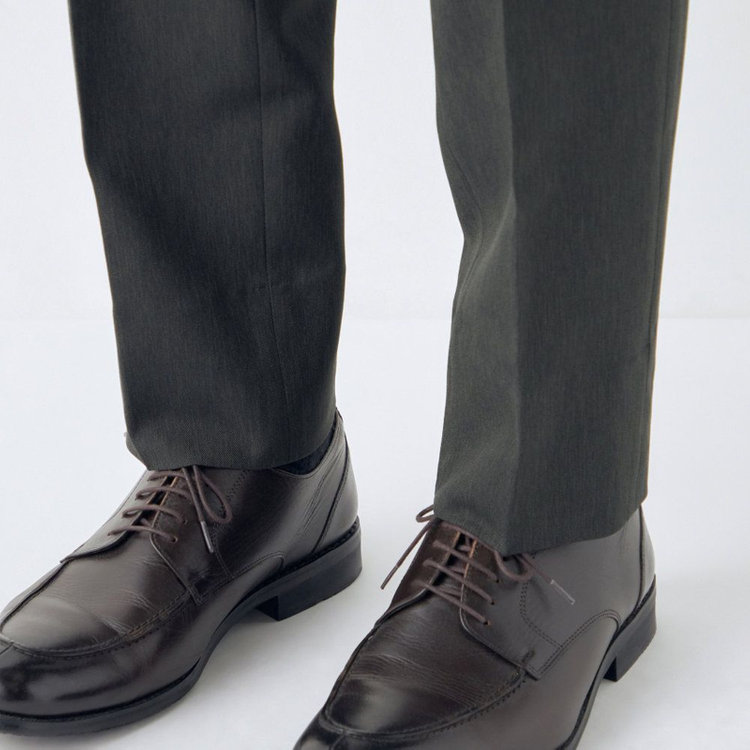 シルバーライン 【CLASSICO TAPERED】【春夏】1タックテーパードパンツ/カーキ/ウエストムーブ仕様/4S SUSTAINABILITY&ECOLOGY FABRIC/※裾上げ済仕様 緑濃色