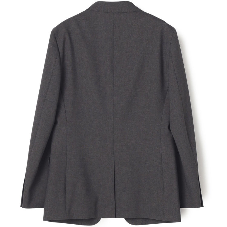 ブラックライン 【SLIM TAPERED_2】【年間】スペアパンツ付き/2釦シングルスーツ 0タック/グレー/ウエストシャーリング/4S SUSTAINABILITY/※パンツ裾上げ済仕様 グレー中間