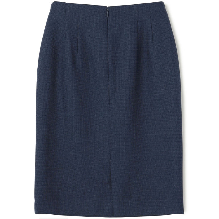 シルバーライン 【RELAX TAPERED】【年間】タイトスカート/ネイビー/ウォッシャブル 紺中間