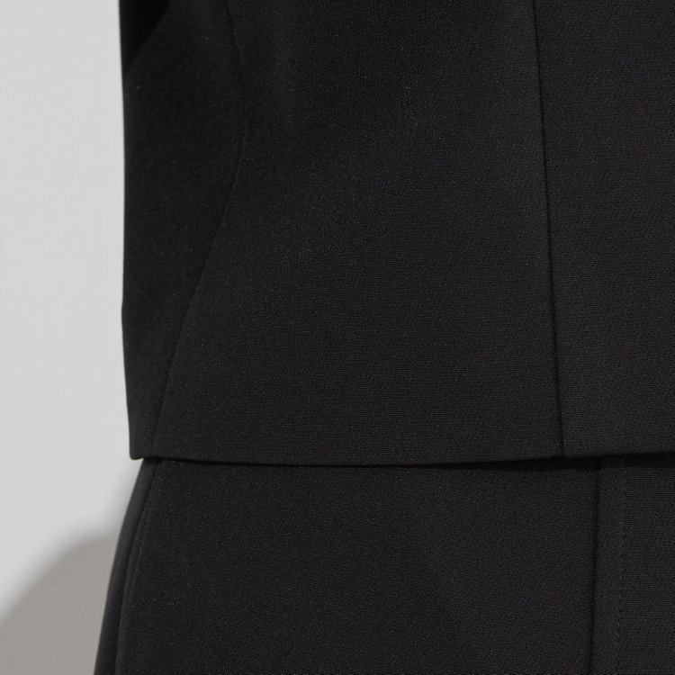 サマンサ 【SUIT SELECT×Samantha Thavasa】クロップドダブルジャケット/ブラック 黒