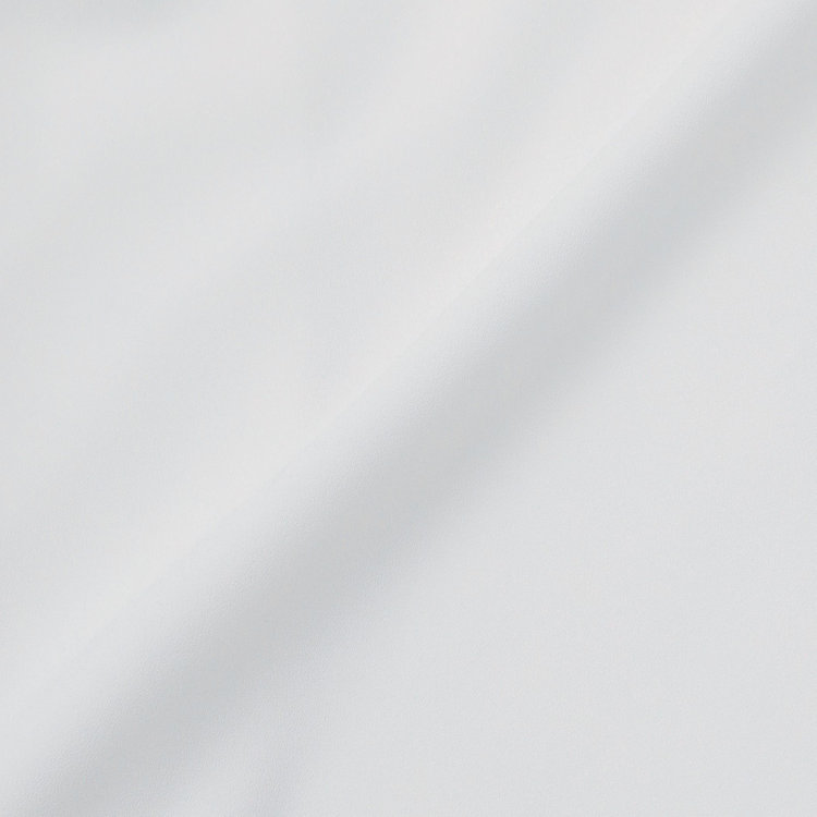 シルバーライン 【SILVER LINE/7分袖】配色メロウボウタイプルオーバー/ホワイト/「ウォッシャブル可能」「2WAYストレッチ」「防シワ」「UV加工」「接触冷感」 白