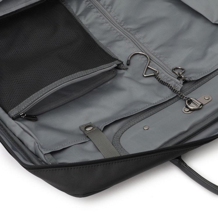 ソノタ ガーメントバッグ/ブラック/ショルダーストラップ付 黒