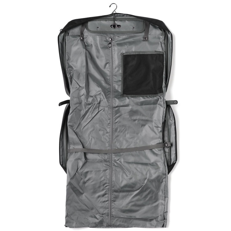 ソノタ ガーメントバッグ/ブラック/ショルダーストラップ付 黒