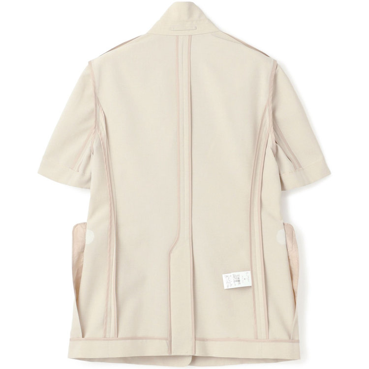 シルバーライン 【RELAX WIDE】【春夏】 2釦シングルジャケットワイドパンツスーツ/ベージュ/4S SUSTAINABILITY&ECOLOGY FABRIC/※パンツ裾上げ済仕様 茶淡色