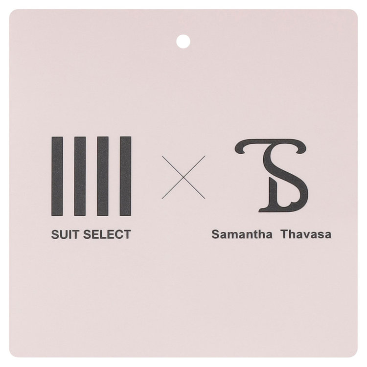 ブラックライン 【SUIT SELECT×Samantha Thavasa】【年間】バックフレアセミタイトスカート/究極のブラック/4S/マシンウォシャブル 黒