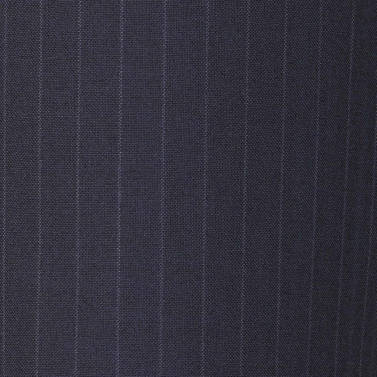 スーツセレクト 【CLASSICO TAPERED】【春夏】スペアパンツ付き/2釦シングルスーツ 1タック/ネイビー×ストライプ/ウォッシャブル ネイビー系(紺)