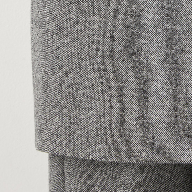 ブラックライン 【BLACK LINE】2釦1掛けジャコット/グレー グレー中間