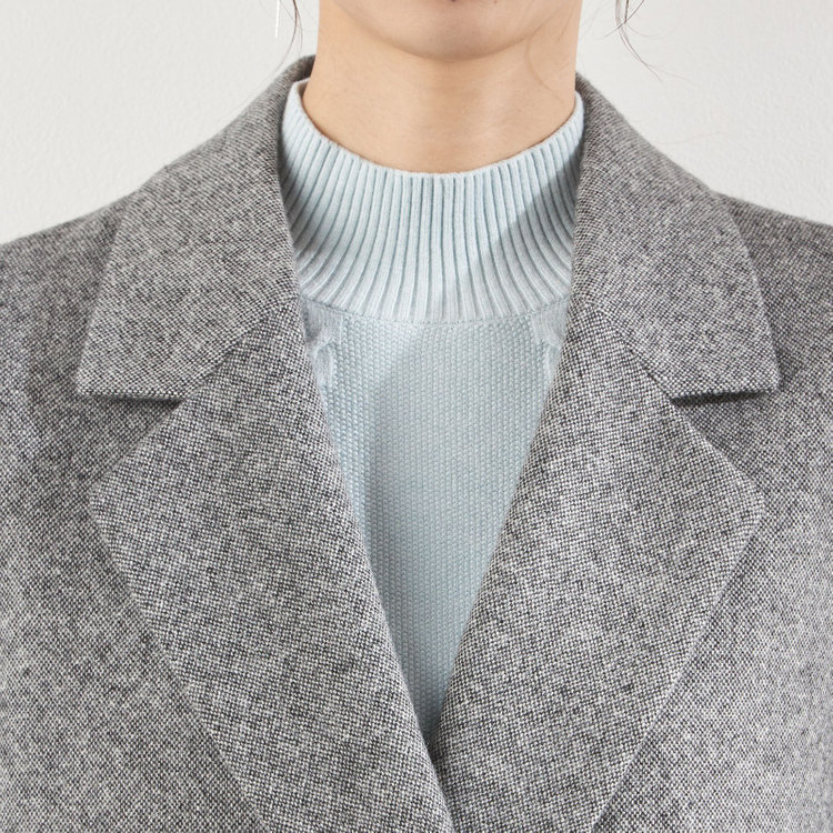 ブラックライン 【BLACK LINE】2釦1掛けジャコット/グレー グレー中間