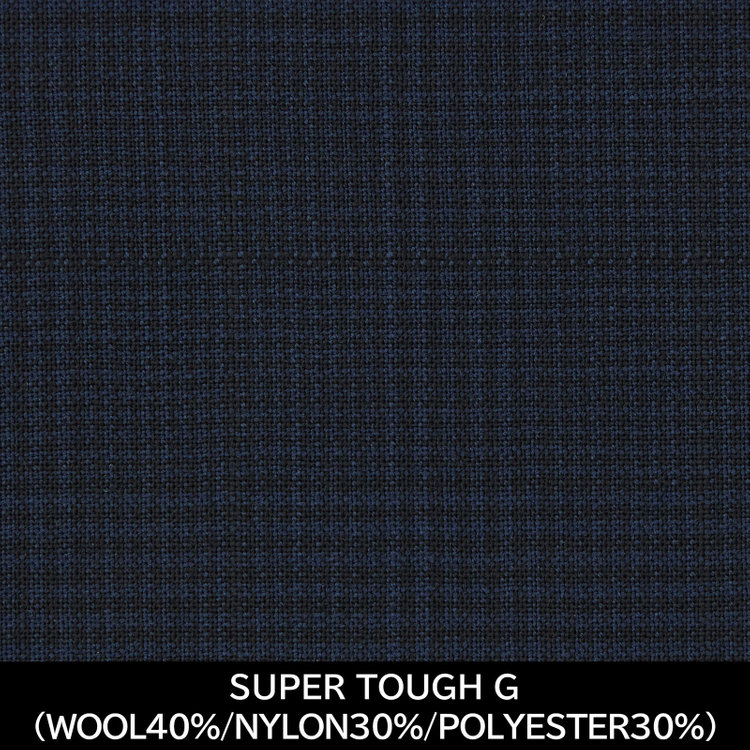 スーツセレクト 【日本製】【WOMEN'S】【パターンオーダー】【RELAX TAPERED】【春夏】スーツ/ネイビー×チェック/SUPER TOUGH G (WOOL40% NYLON30% POLYESTER30%) ネイビー系(紺)