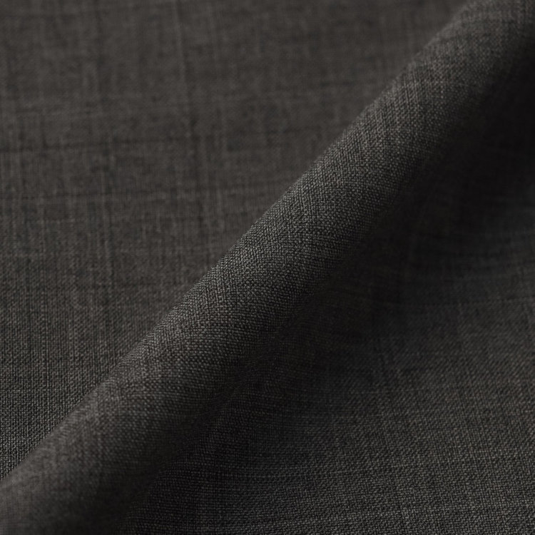 シルバーライン 【RELAX TAPERED】【年間】ノーカラー 2釦1掛け/ダブルパンツスーツ/グレー/ウエスト内側アジャスター/ウォッシャブル/Naturemier/※パンツ裾上げ済仕様 グレー濃色