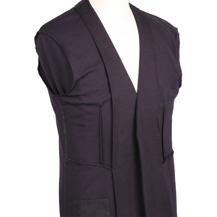 スーツセレクト 【WEB限定/OUTLET】【発送在庫あり】【RBC】【長袖】Remote Pack Suit/ノーカラージャケット・パンツ・Tシャツ・ウォッシャブルネット(4点セット)/ネイビー ネイビー系(紺)